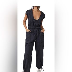 free people Black fly by night onesie ..